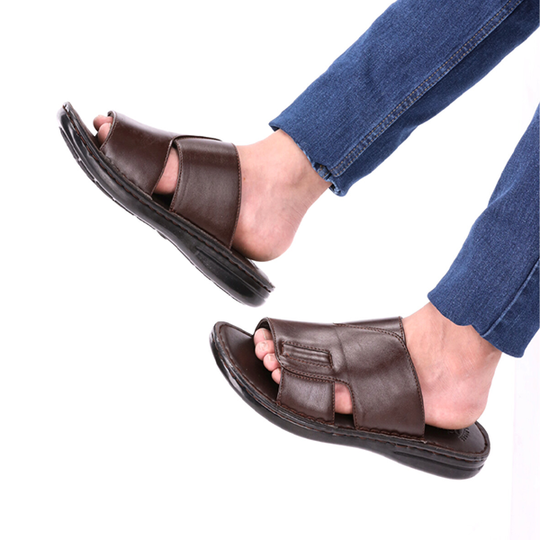 Brown medicated slippers â Millilegacy