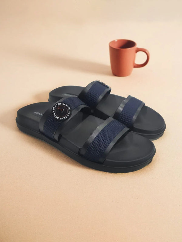 Blue Summer Slippers for Men