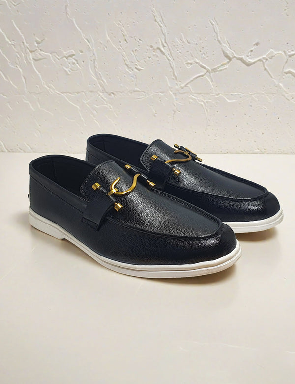 Black Fashion Loafers