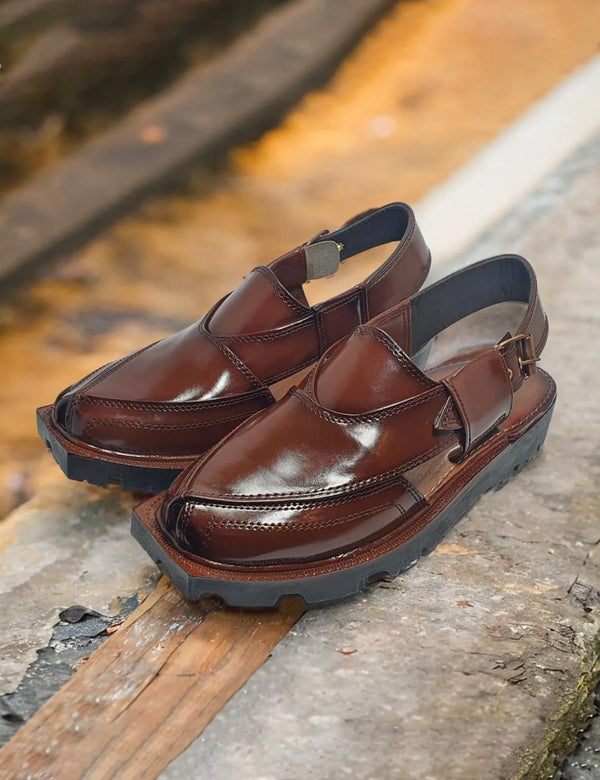 Brown Peshawari for men