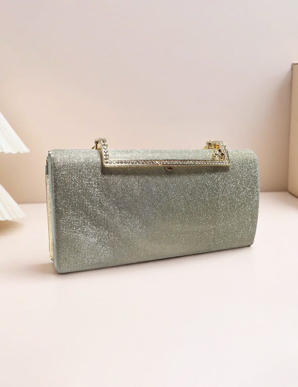 Golden | Fancy Clutch for women