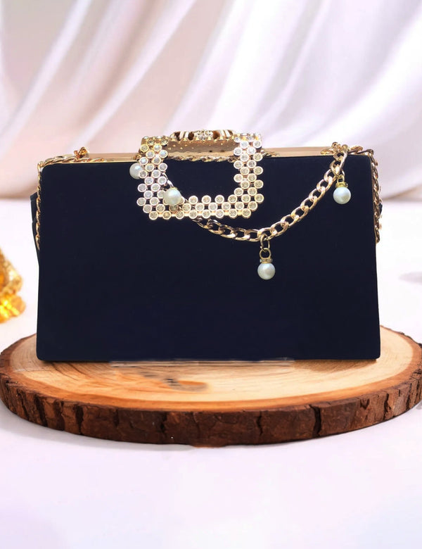 Black | Fancy Clutch for Ladies