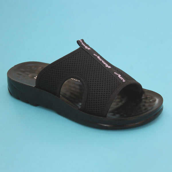 Aerosoft Thailand Comfort Men Black Slipper