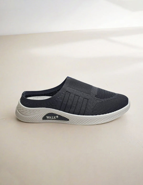 Grey Back Open Sneaker