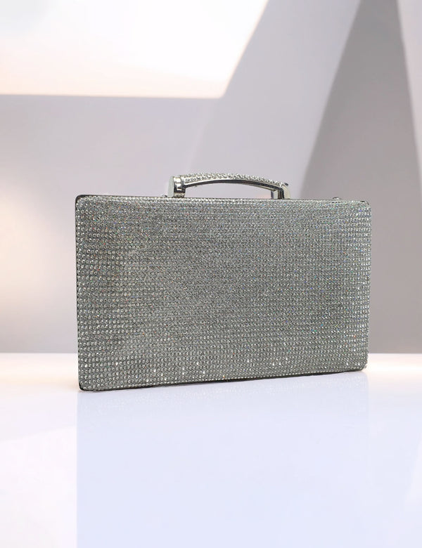 Silver | Fancy Clutch for women