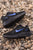 men black blue sports shoes