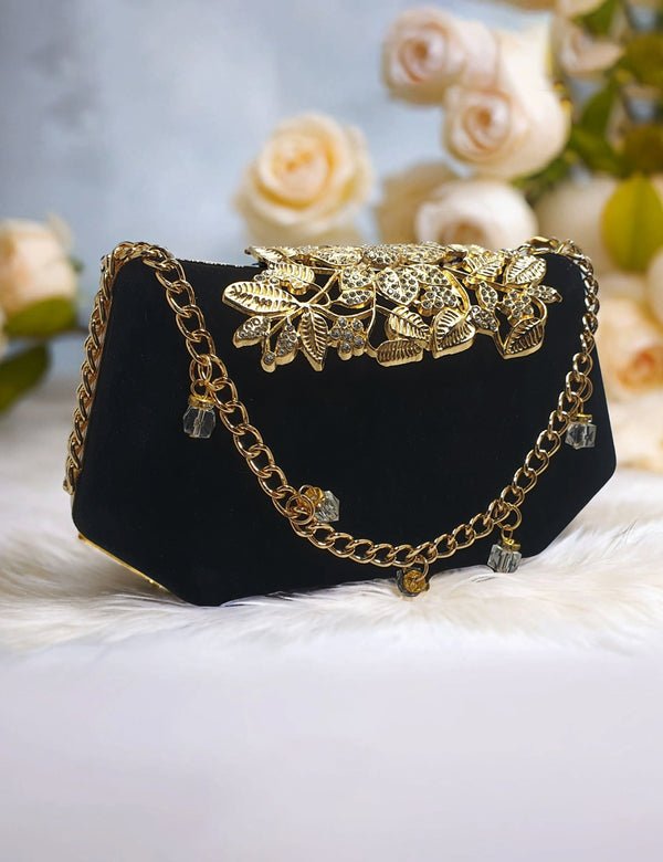 Black | Fancy Clutch for women