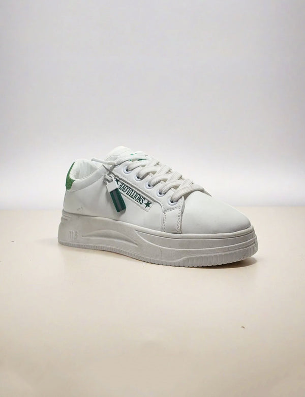 Green & White Sneakers