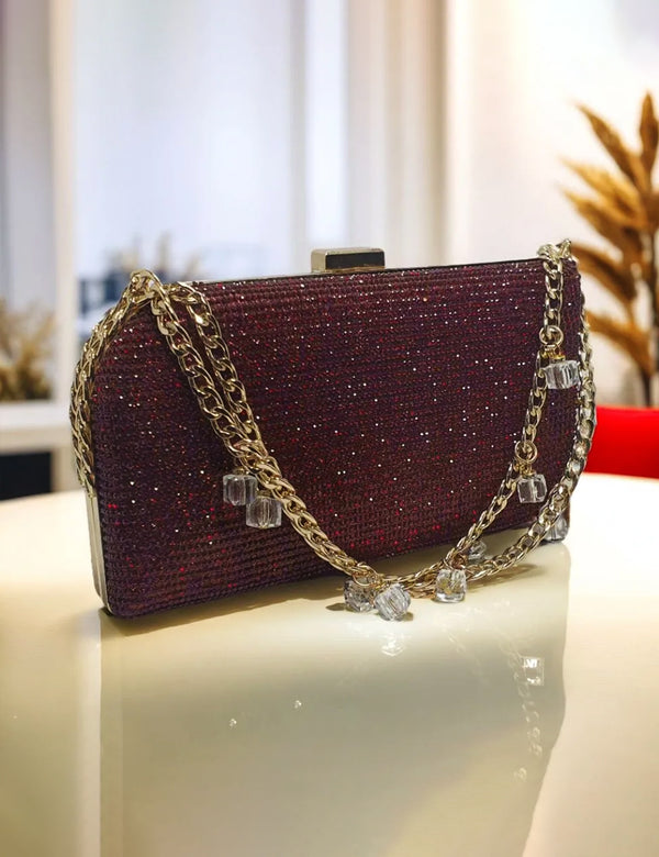 Maroon | Fancy Clutch for women