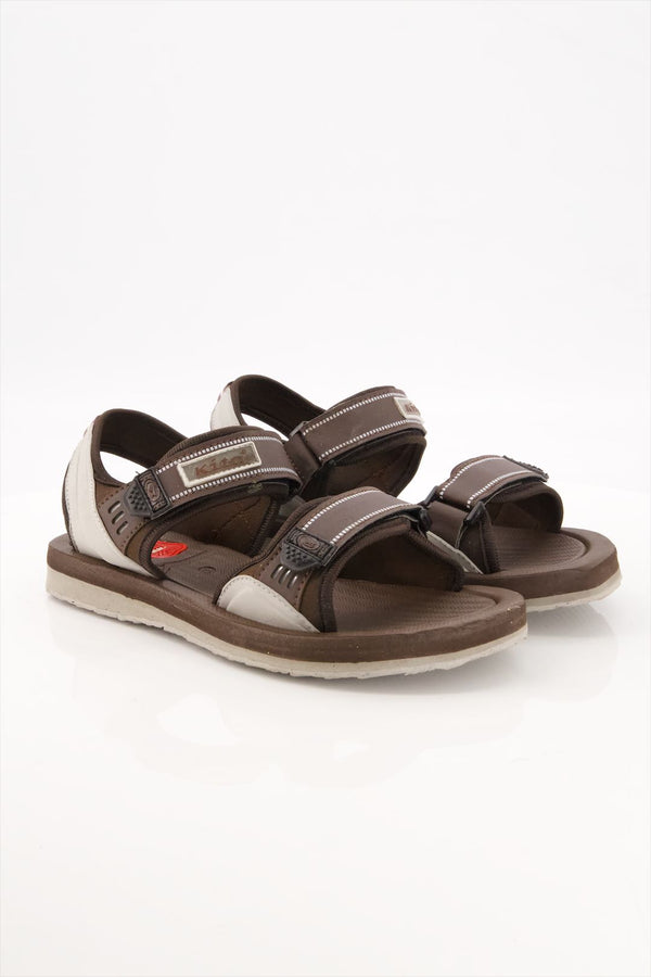 SUPER GRIP MEN SANDAL IN BROWN