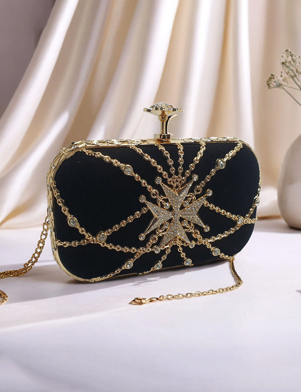 Black | Fancy Clutch for women