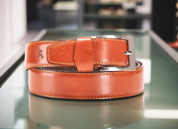 Mustered | Leather Belt for Mena