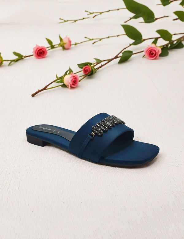 Zink Green color Casual Slippers