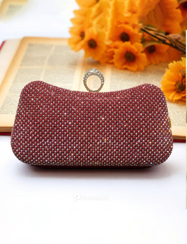 Red | Fancy Clutch for women