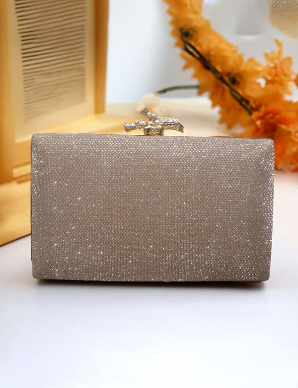 Golden | Fancy Clutch for women