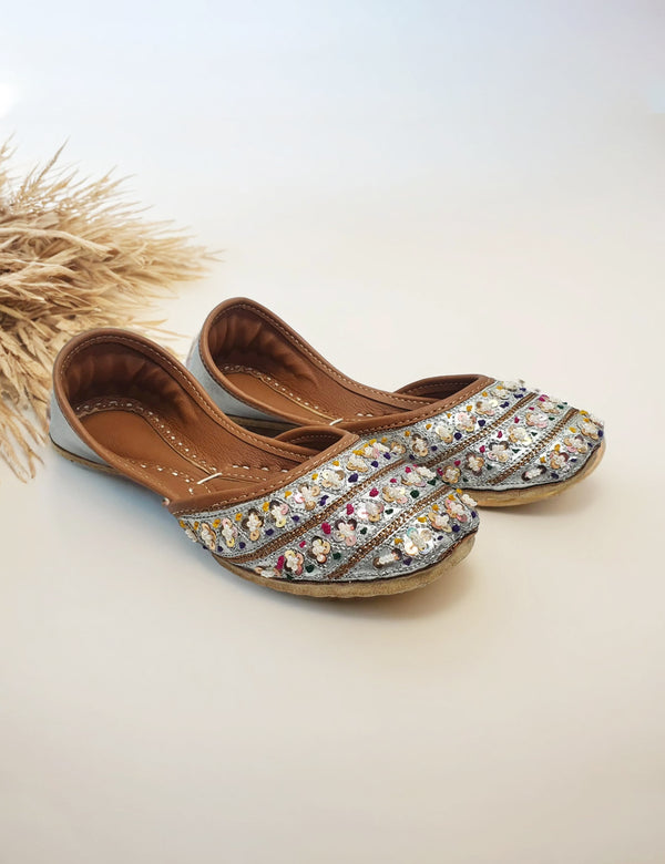 Silver | Khussa for Women