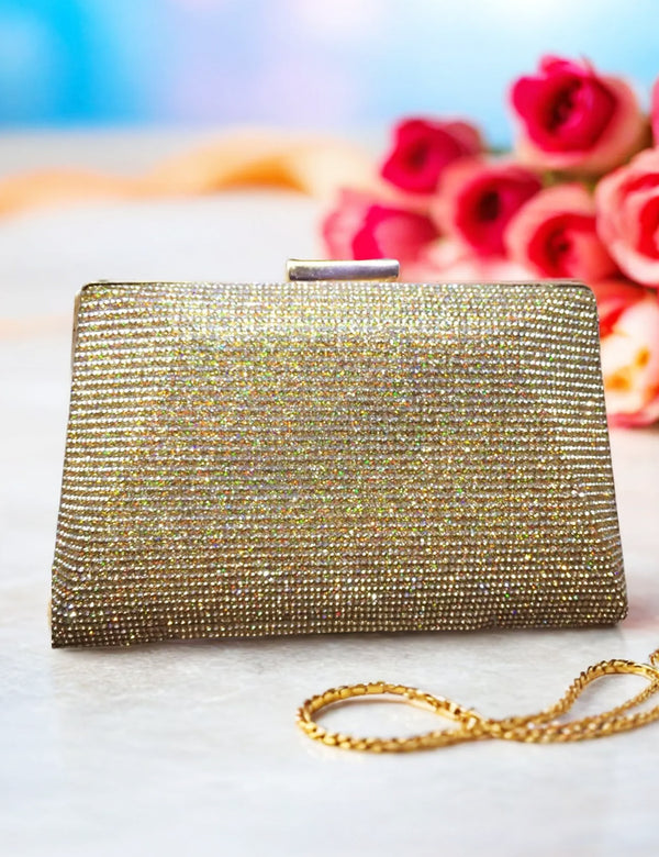 golden | Fancy Clutch for women