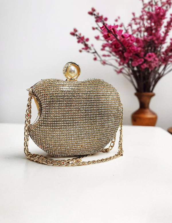 Fawn Golden | Fancy Clutch for women