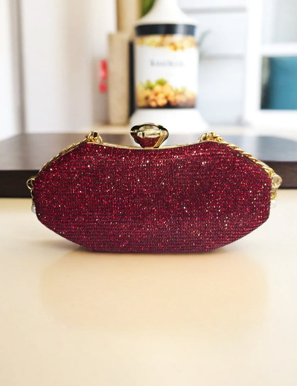 Maroon | Fancy Clutch for women