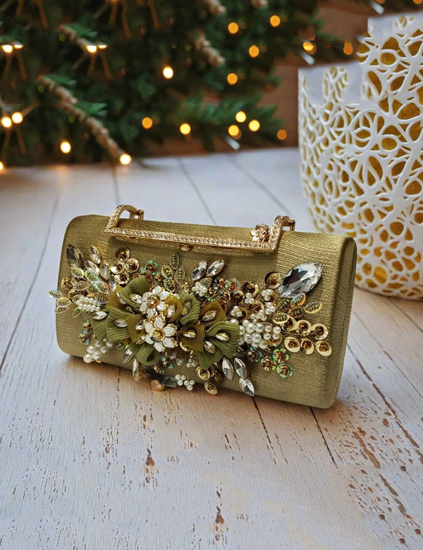 Pistachio Green | Fancy Clutch for women