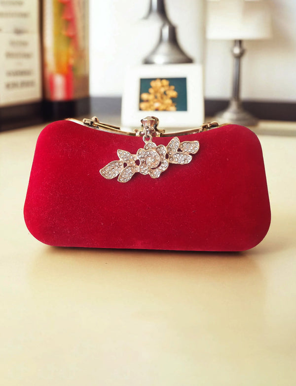 Red | Fancy Clutch for women