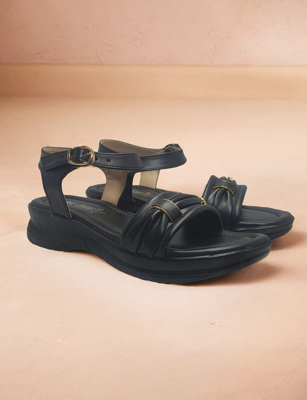 Black | Fancy Sandal for Women