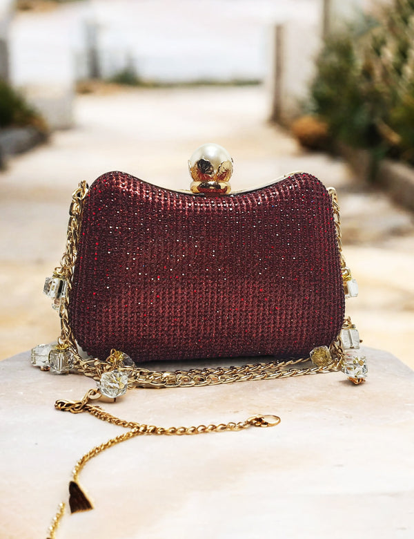 Maroon | Fancy Clutch for women