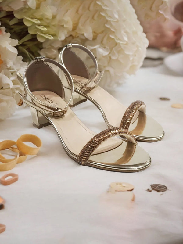 Golden | Sandal for Women