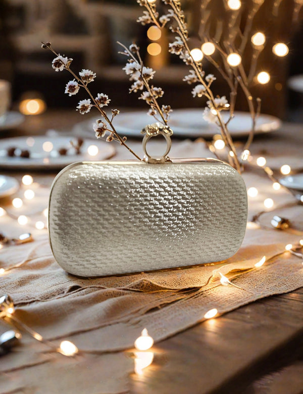 Golden | Fancy Clutch for women