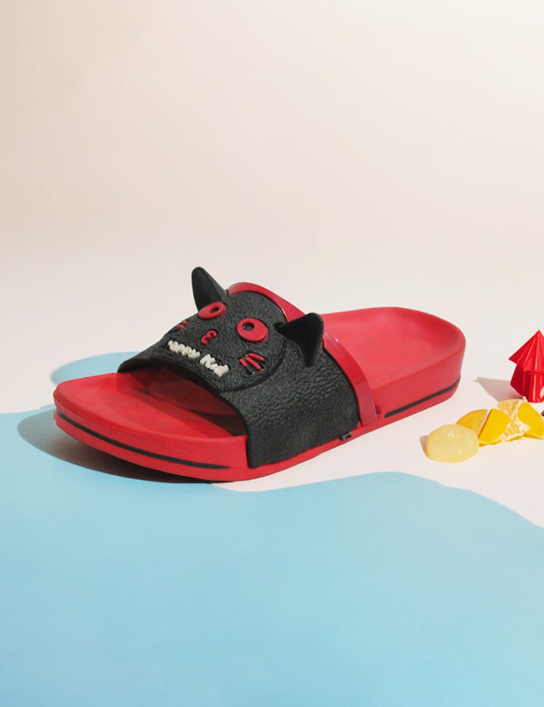 Red | Soft Slippers for Kids