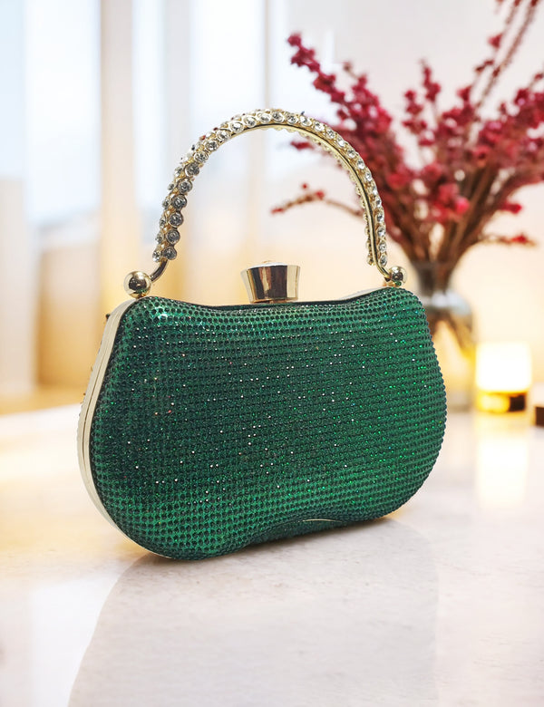 Green | Fancy Clutch for women