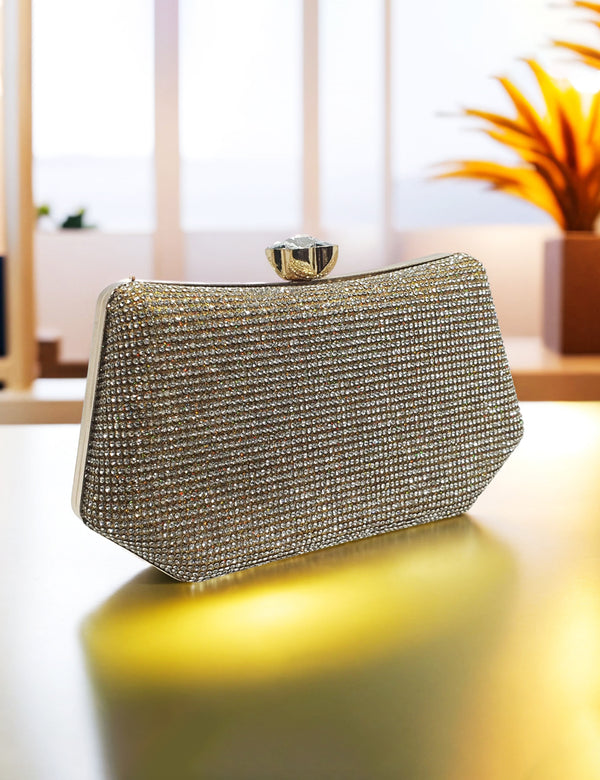 Fawn Gold | Fancy Clutch for women