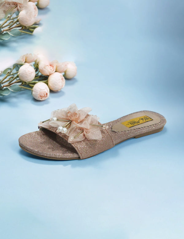 Peach Fancy Women Slippers