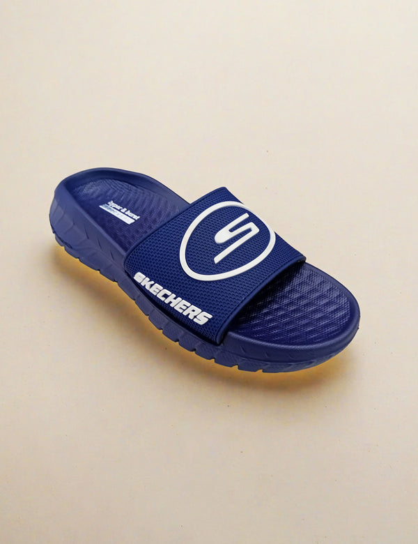 Blue washable soft slipper