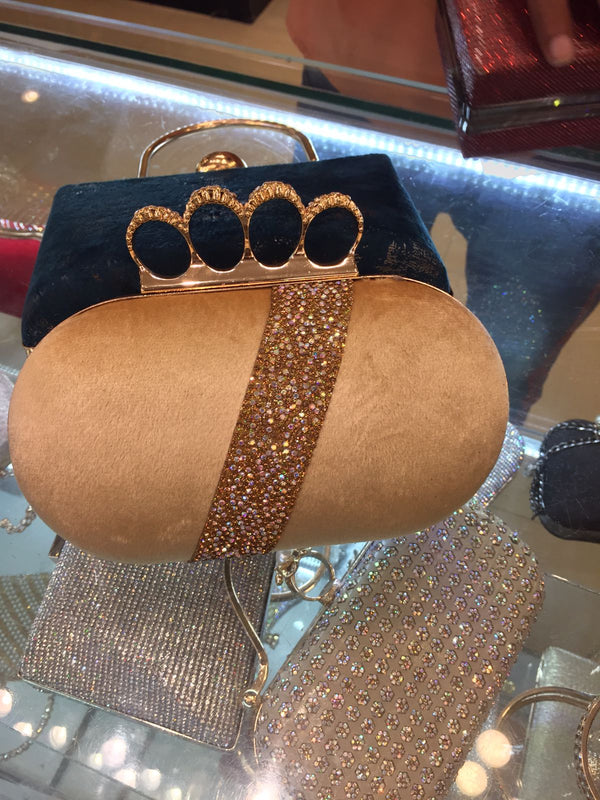 Golden | Fancy Clutch for women