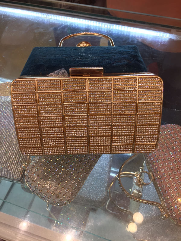 golden Fancy Clutch for women