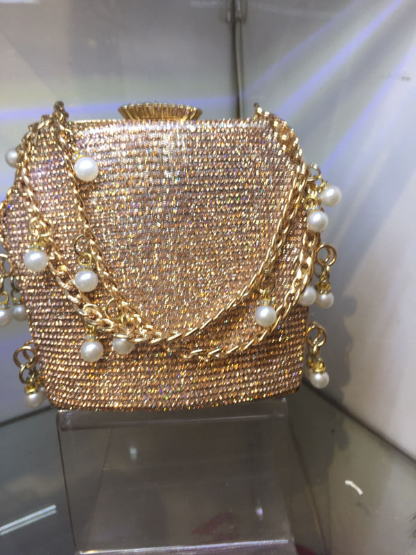 golden | Fancy Clutch for women