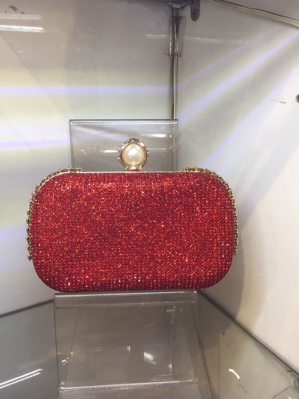 red Fancy Clutch for women