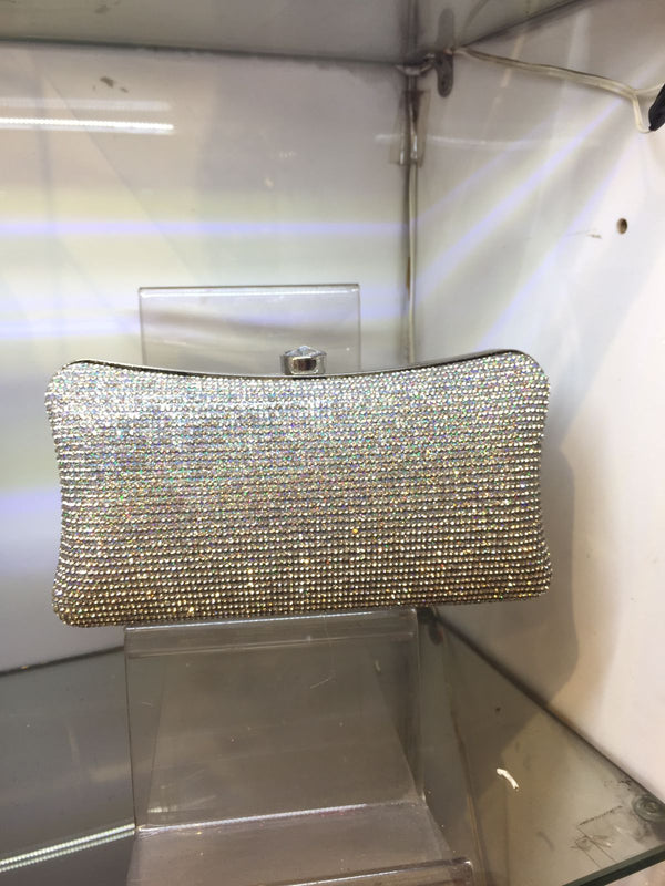 silver Fancy Clutch for women