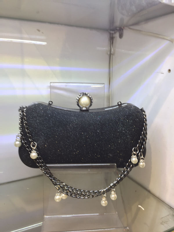 black Fancy Clutch for women