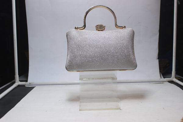 silver Fancy Clutch for women