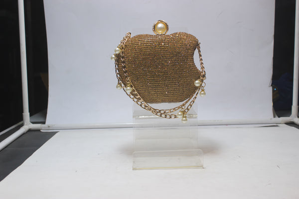 golden Fancy Clutch for women