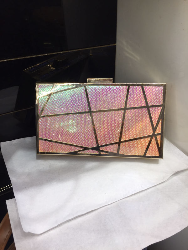 Pink Multi | Fancy Clutch for women