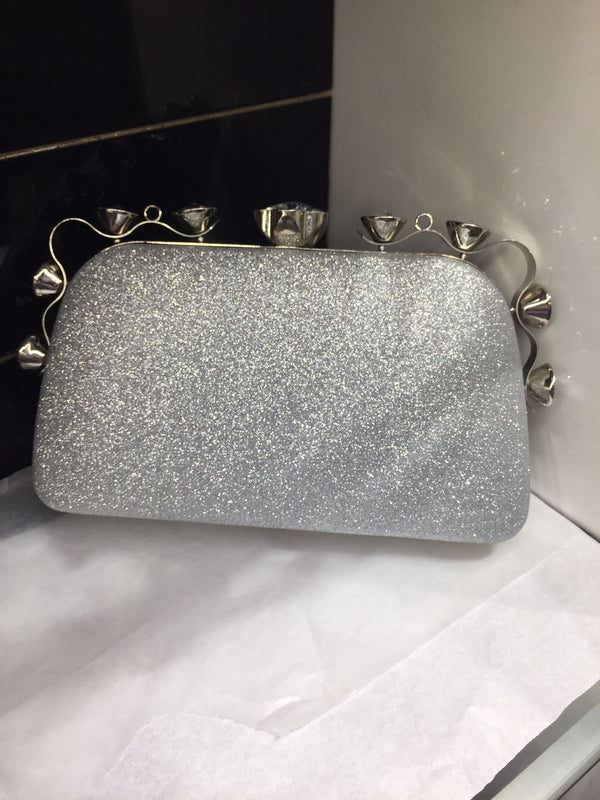 Silver | Fancy Clutch for women