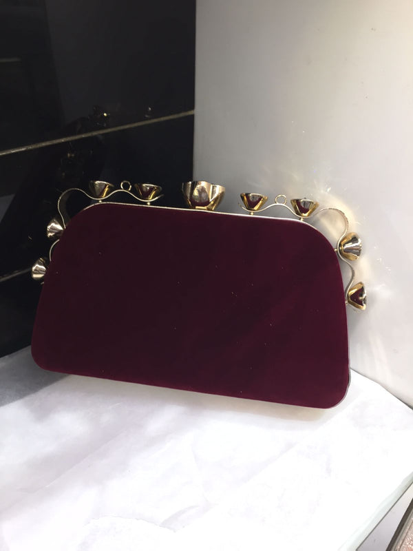 Maroon | Fancy Clutch for women