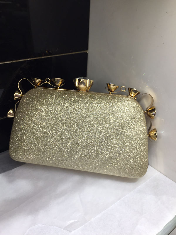 Golden | Fancy Clutch for women