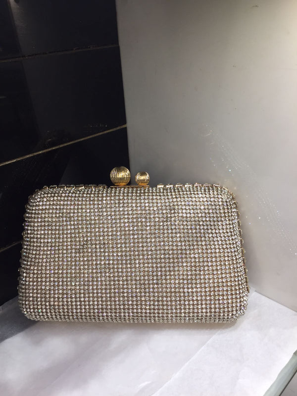 Golden | Fancy Clutch for women