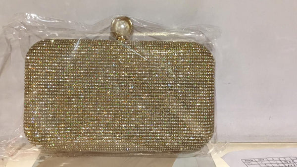 Gold Fancy Clutch for women