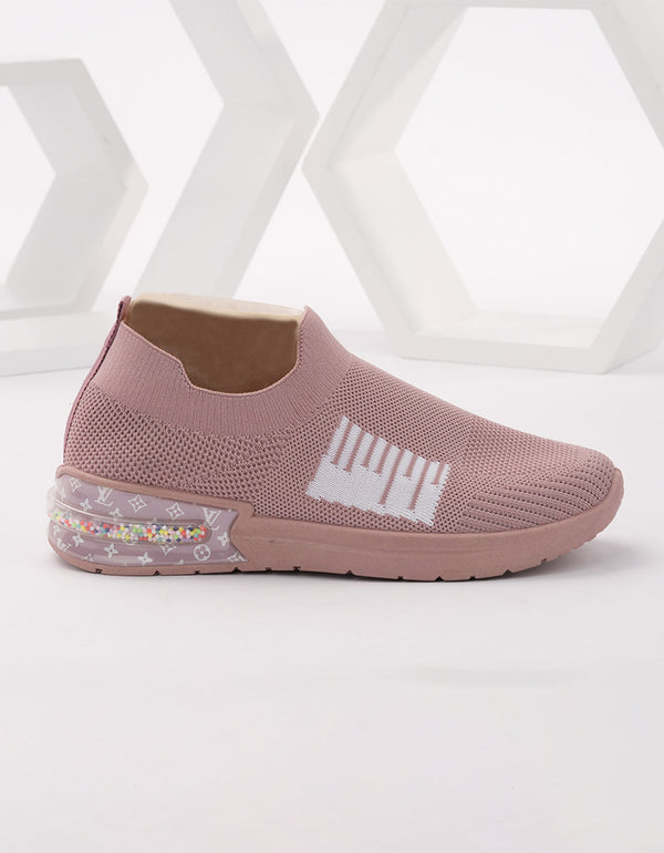 Pink Haze Slip-On Sneakers