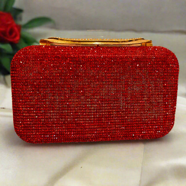 Red Fancy Clutch for women